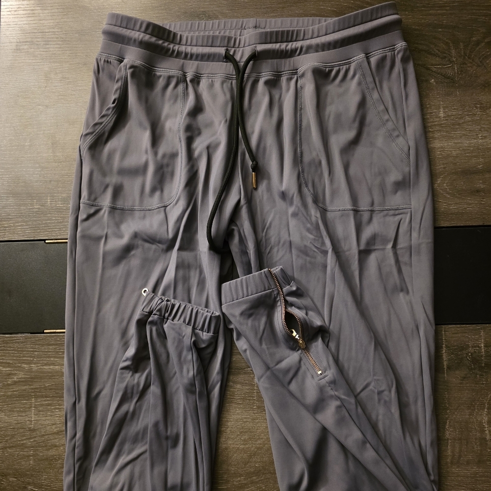 Men's Gray Active Jogger Pants - Lightweight Comfort